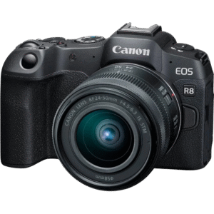 Canon EOS R8 Mirrorless Camera with RF 24-50mm f/4.5-6.3 IS STM Lens
